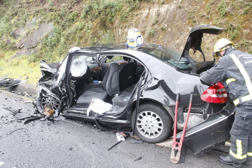 Accidente en Marín