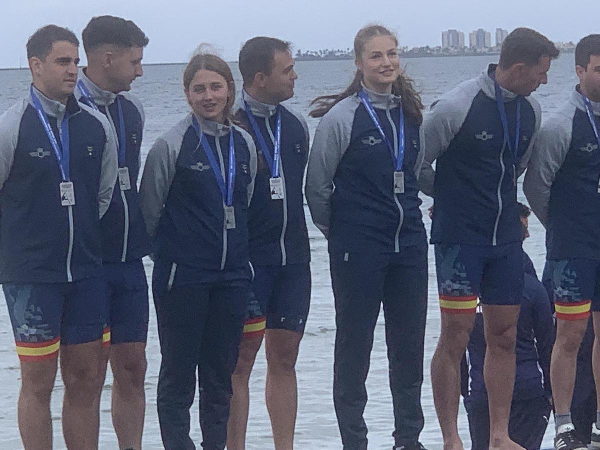 Las mejores imágenes de la Regata Interuniversidades de Santiago de la Ribera en la que ha participado la princesa Leonor