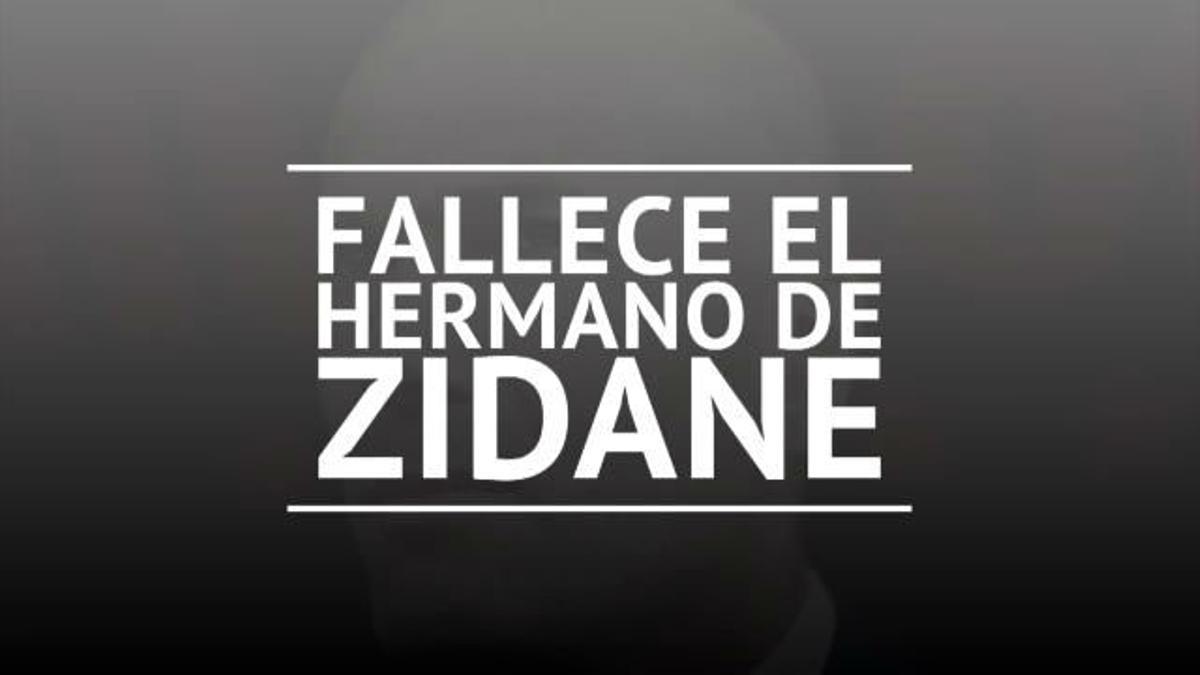 Fallece Farid Zidane, el hermano del entrenador del Real Madrid