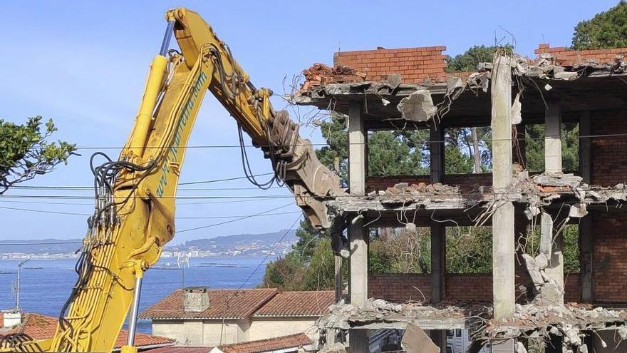 El TSXG avala, diez años después, un derribo en Lourizán decretado en 2016