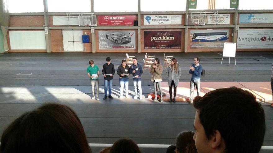 Un dels moments de la trobada de delegats celebrada a Sant Fruitós