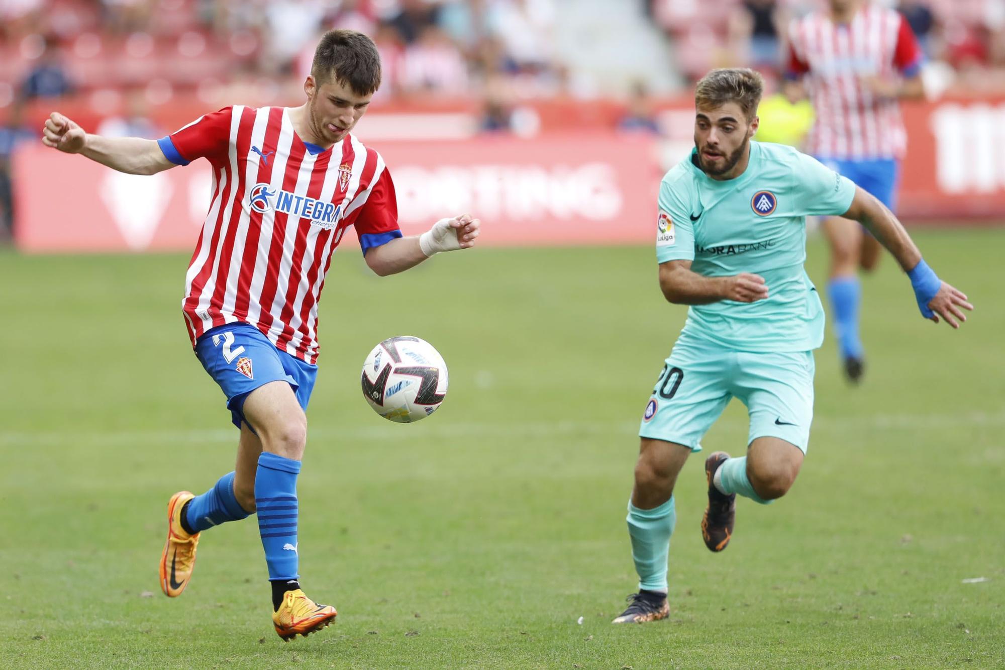 En imágenes: El Sporting se divierte ante el Andorra