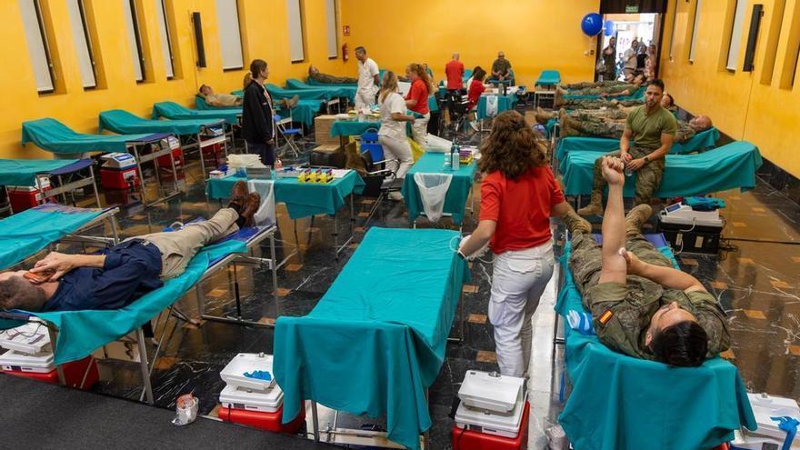 Maratón de donación de sangre en Alicante