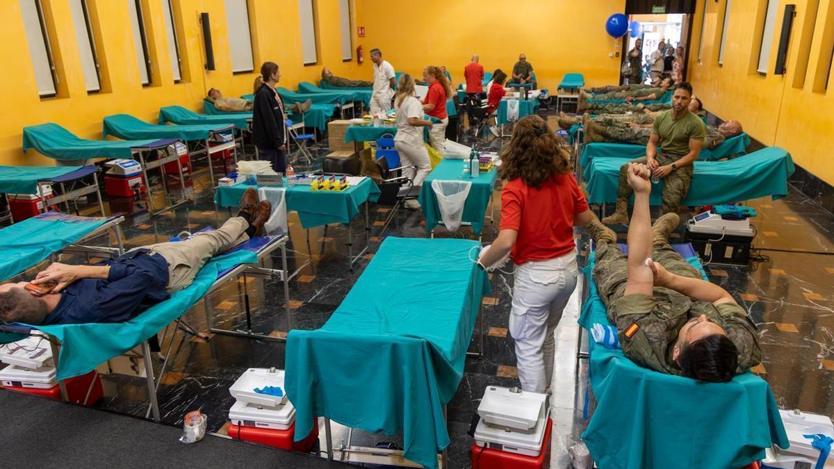 Maratón de donación de sangre en Alicante