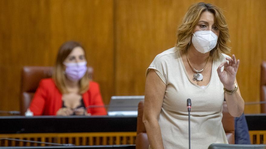 Susana Díaz renuncia al acta de parlamentaria en la Junta de Andalucía