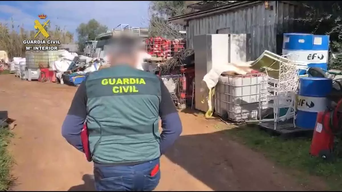 Detenido por el robo de más de nueve toneladas de cobre en Carmona