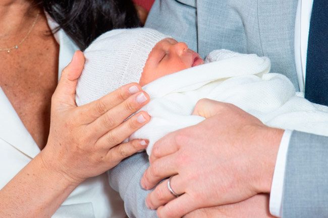 Primera foto del hijo de Meghan Markle y el príncipe Harry