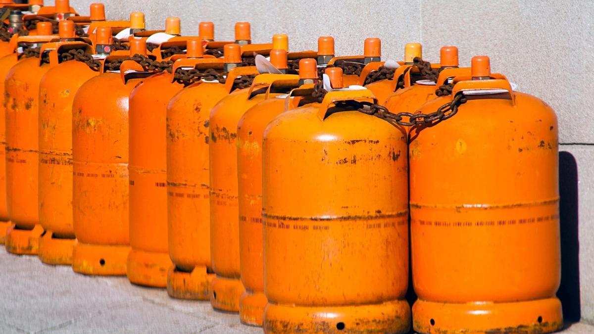 Nuevo precio de la bombona de butano para todo el otoño.