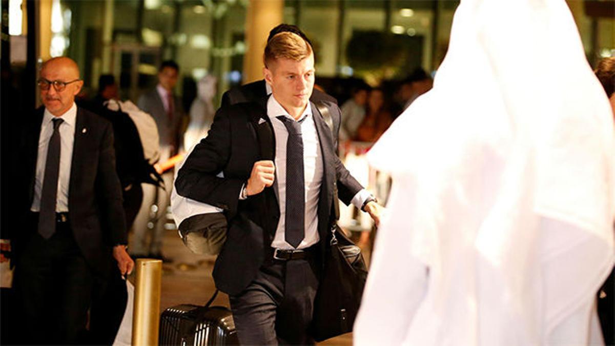 El Real Madrid ya está en Abu Dhabi