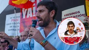 José Ángel Antelo cambió las pistas por los atriles de VOX.