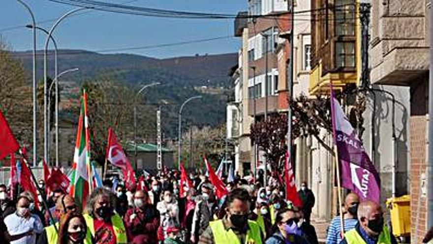 Manifestación en A Rúa. |   // FDV