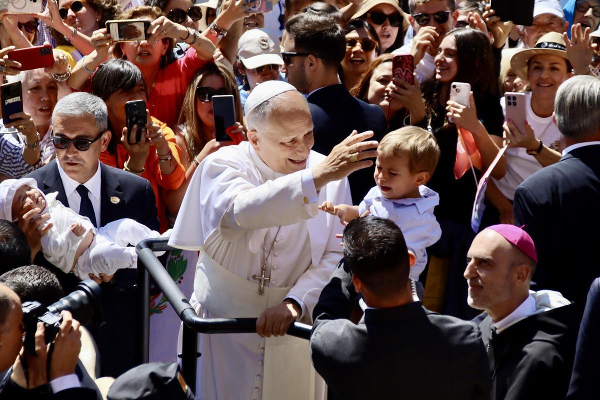 Les imatges de la visita del Papa a Montserrat