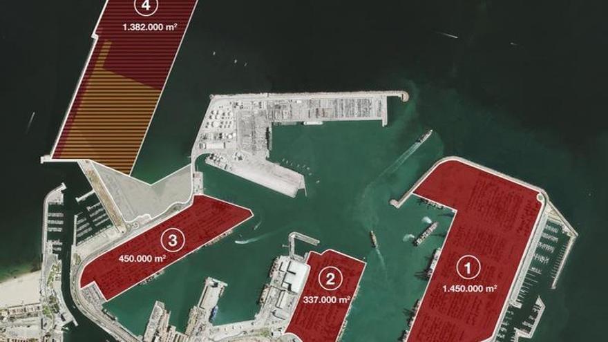 El Puerto de Valencia es el primero del país en cuanto a tráfico total de contenedores.