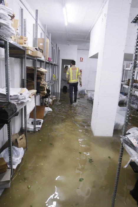 L'endemà de la tempesta que va col·lapsar Girona