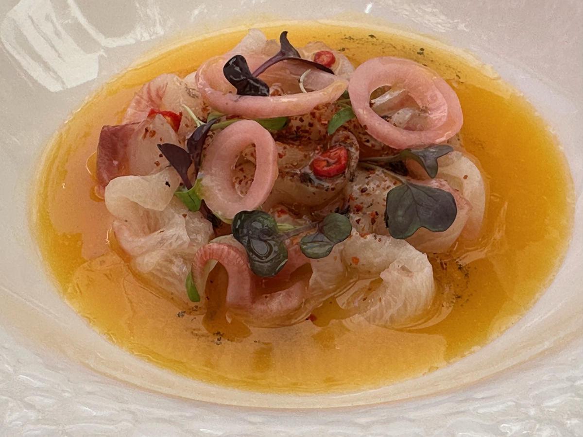 Sashimi de lecha