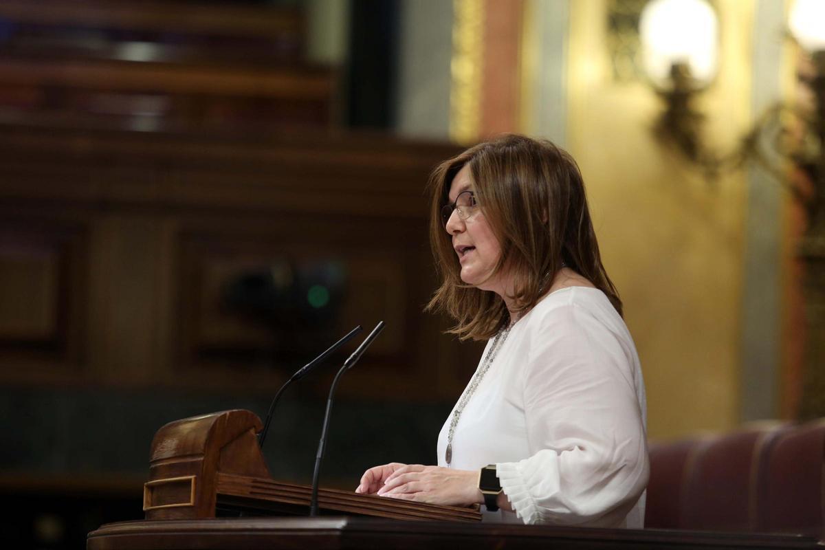 Imagen de archivo de Pilar Cancela en el Congreso.