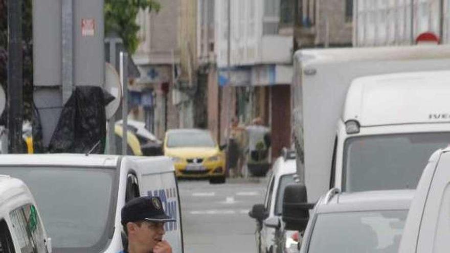 La Policía de Bueu incorporará ya cuatro nuevos auxiliares. // S.Á.