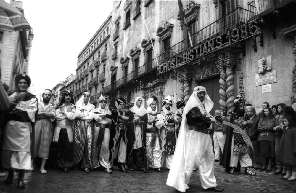 Moros y Cristianos en los años 80