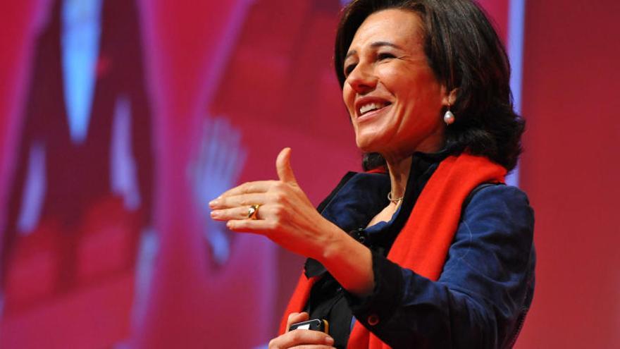 La presidenta del Banco Santander, Ana Patricia Botín.