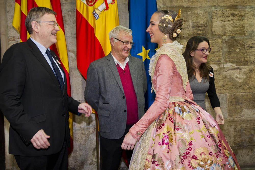 Así fue el acto institucional Fallas-Unesco