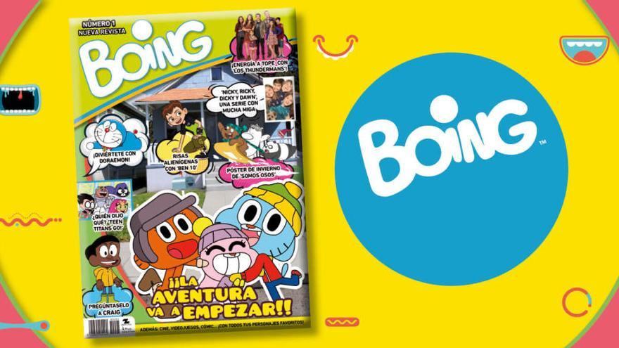 Imagen de la revista «Boing».