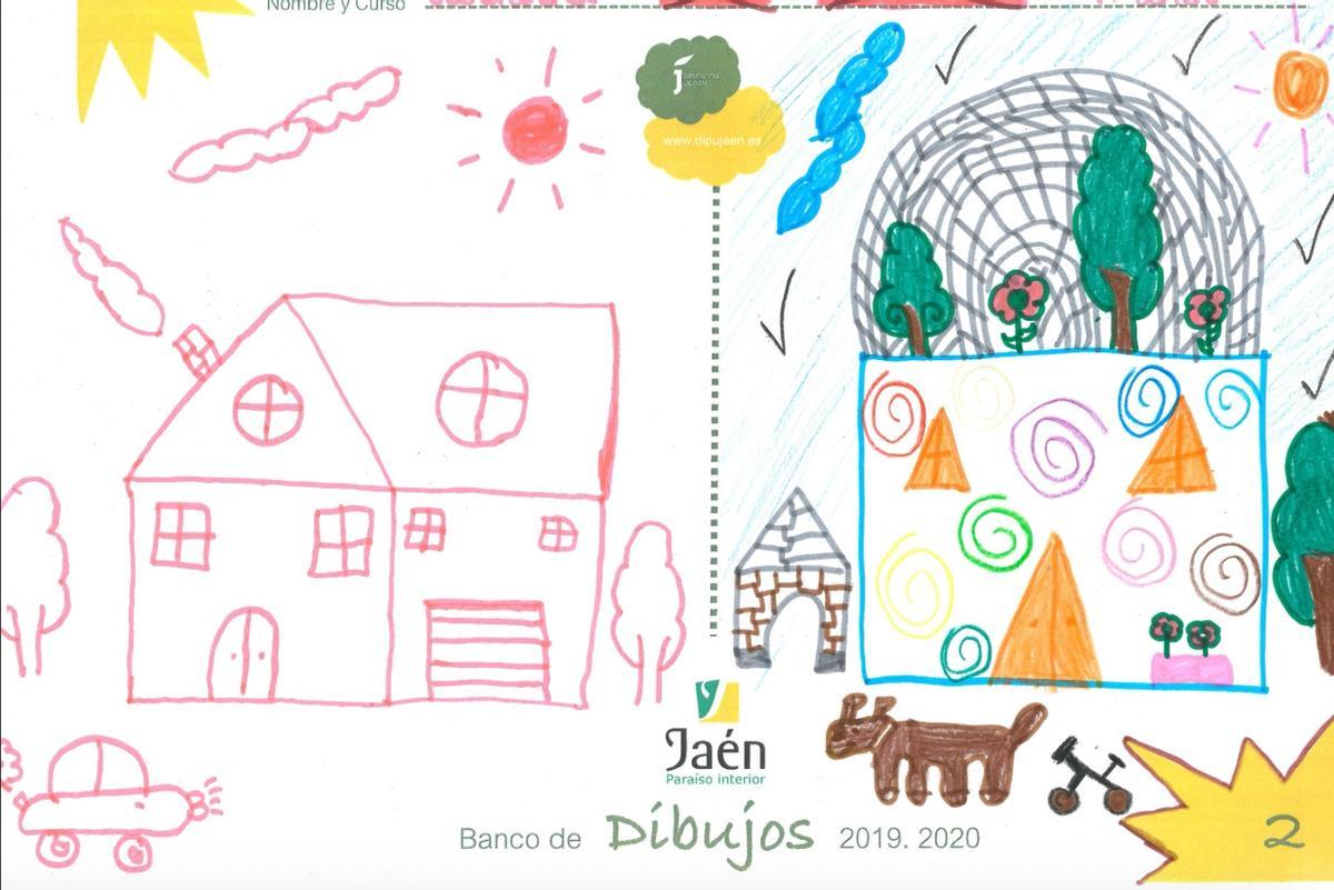Los niños diseñan diferentes casas tras conocer lo que es la arquitectura sostenible.