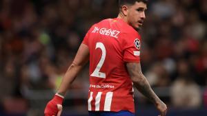 Giménez con una venda en la mano