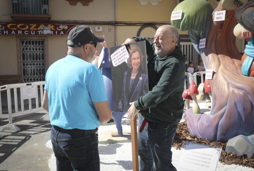 Recorrido por las fallas de la Sección Especial de Sagunt