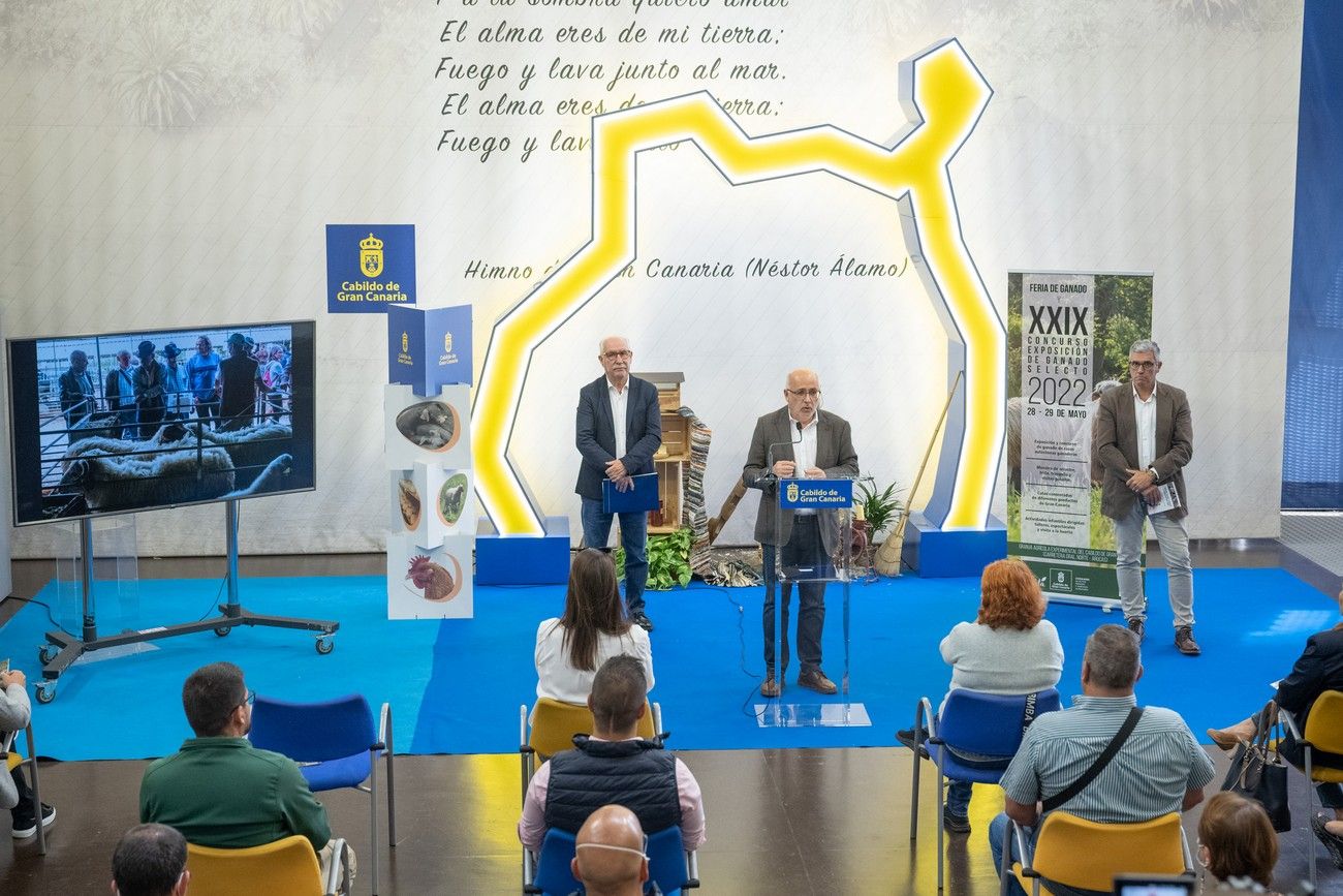 Presentación de la Feria de Ganado y Feria Escolar en la Granja del Cabildo de Gran Canaria