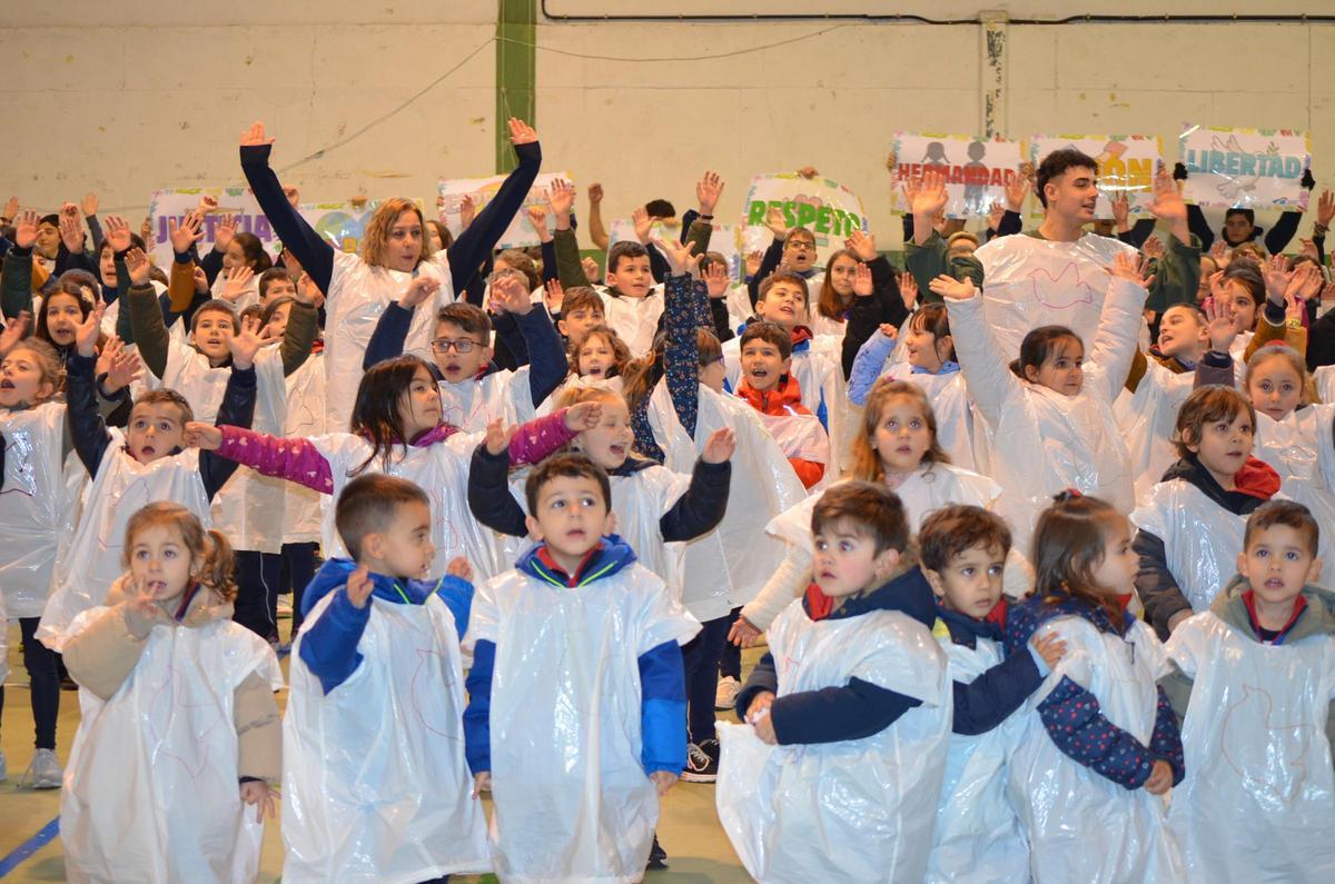 Día de la Paz en el colegio Virgen de la Vega.