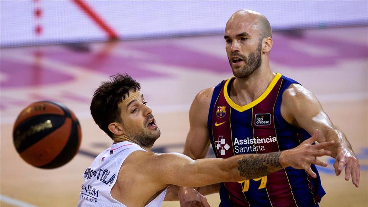 Calathes fue el mejor azulgrana ante el Madrid