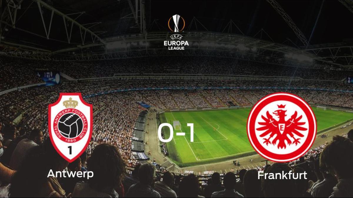 El Eintracht Frankfurt se impone al Royal Antwerp y consigue los tres puntos (0-1)