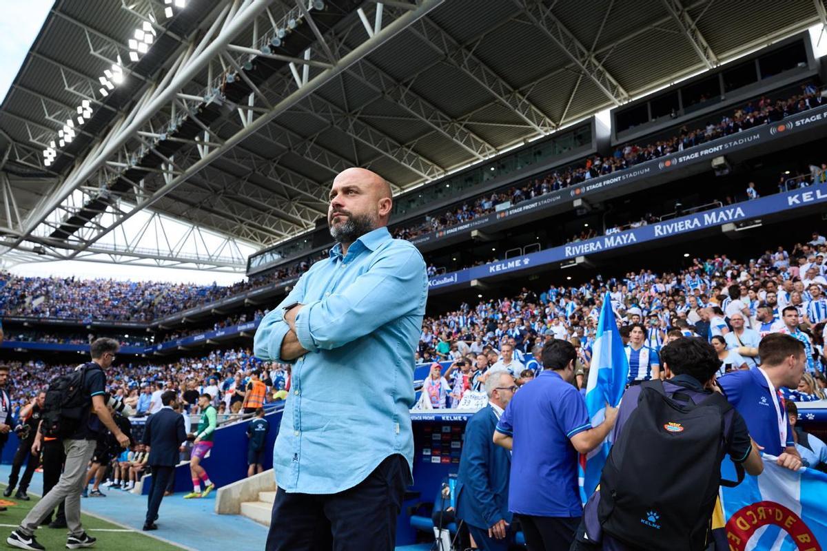 RCD Espanyol - Real Oviedo, final por el ascenso a Primera, en imágenes.