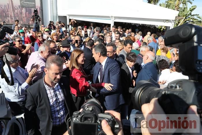 Pedro Sánchez visita Los Alcázares