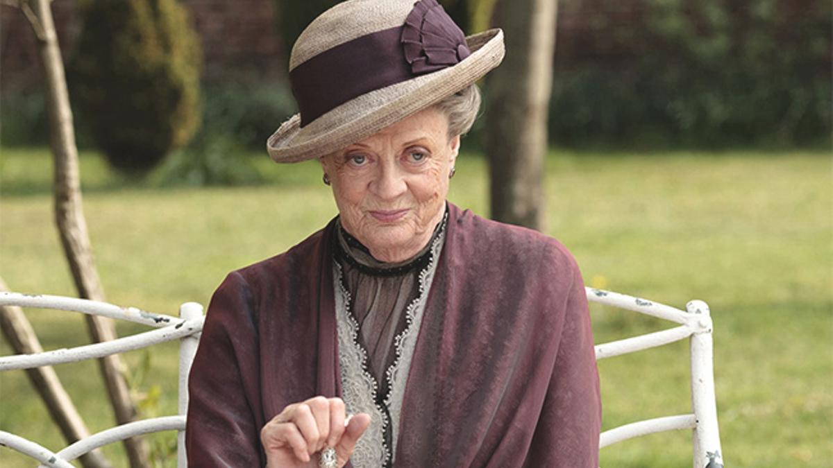 Maggie Smith interpreta a Violet Crawley en 'Downton Abbey'