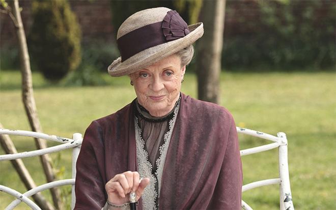 Maggie Smith interpreta a Violet Crawley en 'Downton Abbey'