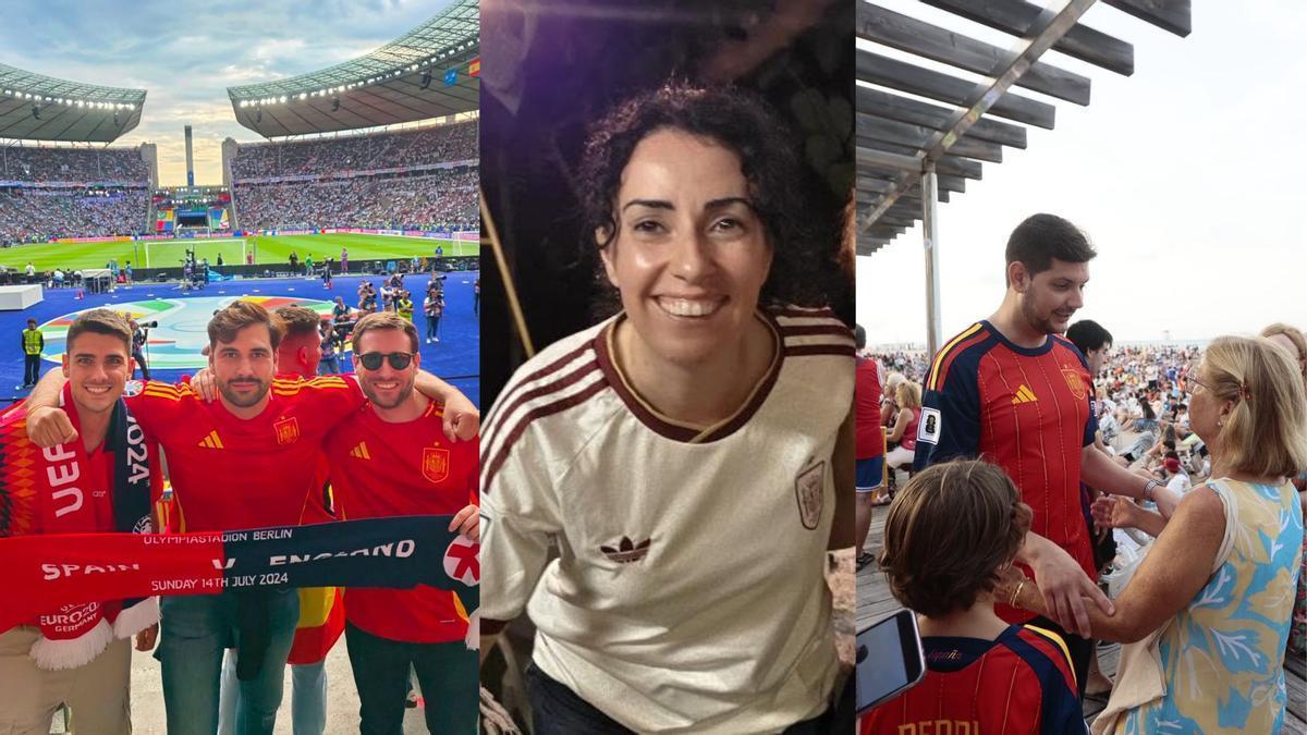 Algunos alcaldes lucen sus camisetas de la selección española.