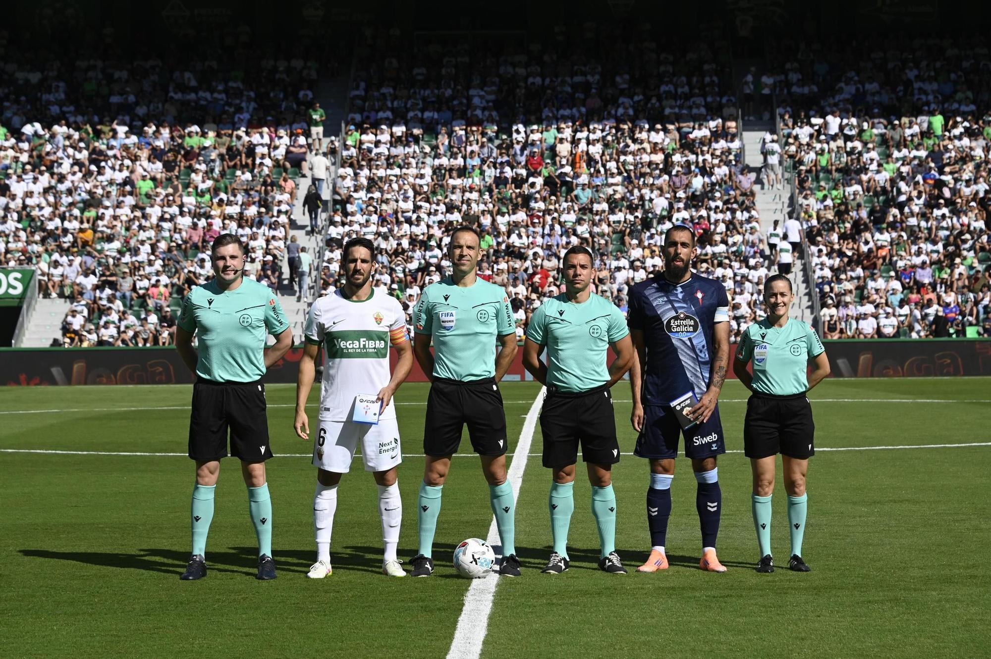 Las imágenes del Elche CF - Celta de Vigo