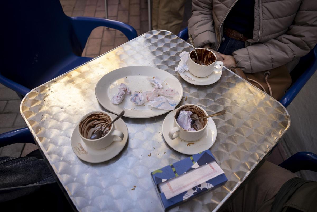 La bajada de las temperaturas marca el inicio de la temporada del chocolate caliente.