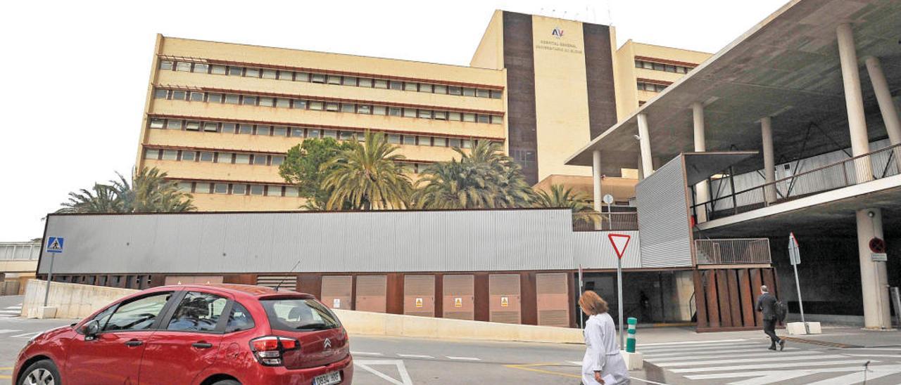 El Hospital General de Elche, en una imagen reciente.