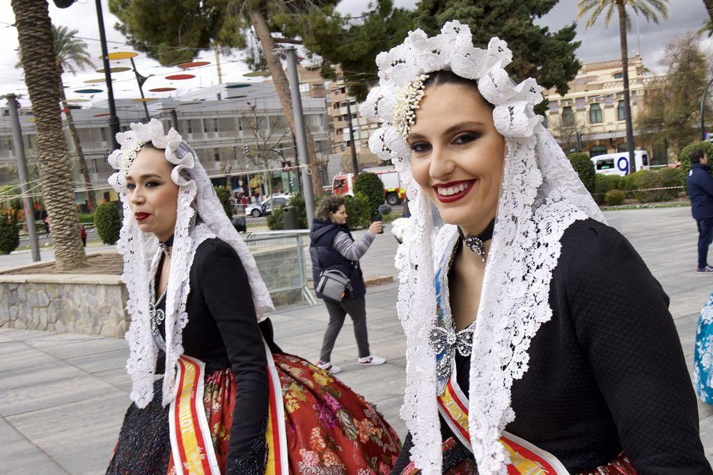 Las mejores imágenes de la 'mascletá' de Murcia