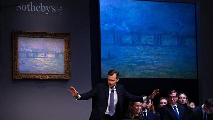 Subastado un cuadro de Monet en 27,6 millones de dólares en Nueva York