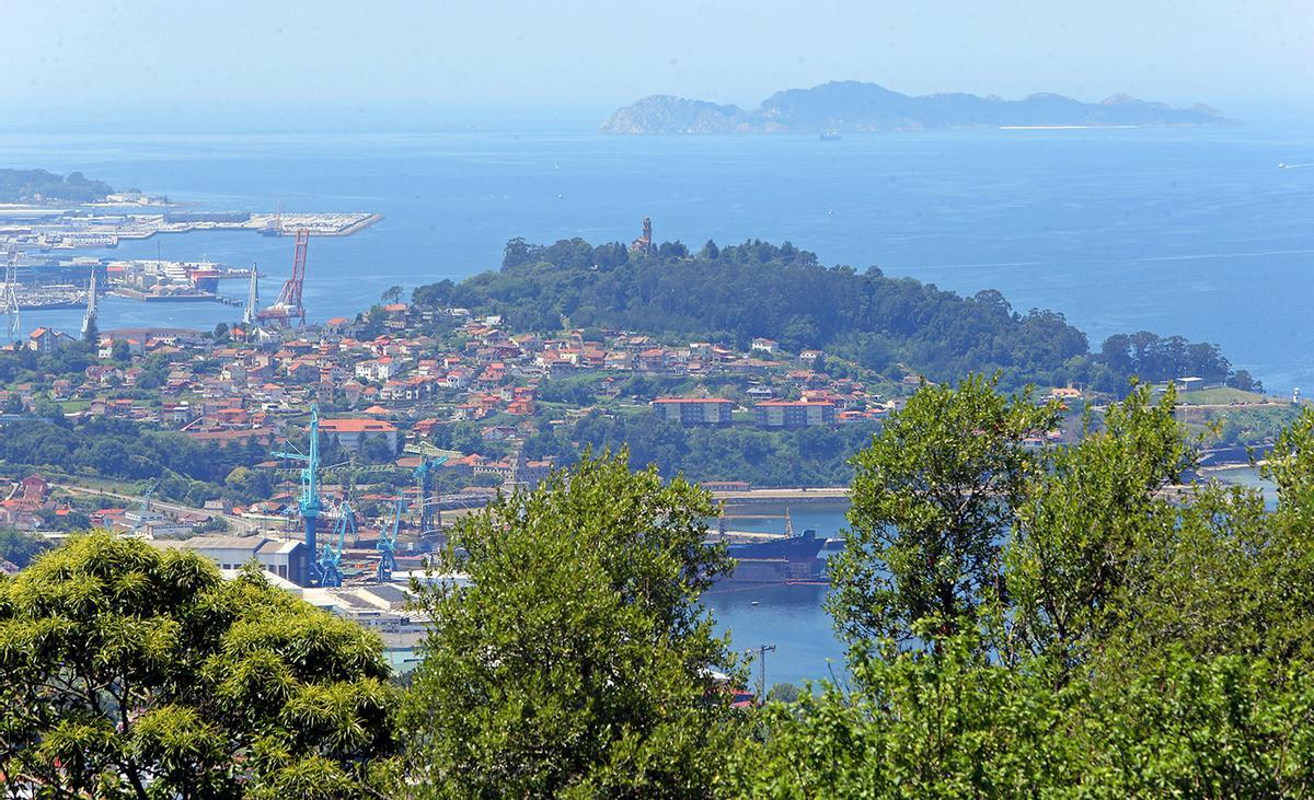 Vista desde Redondela Vista desde Redondela