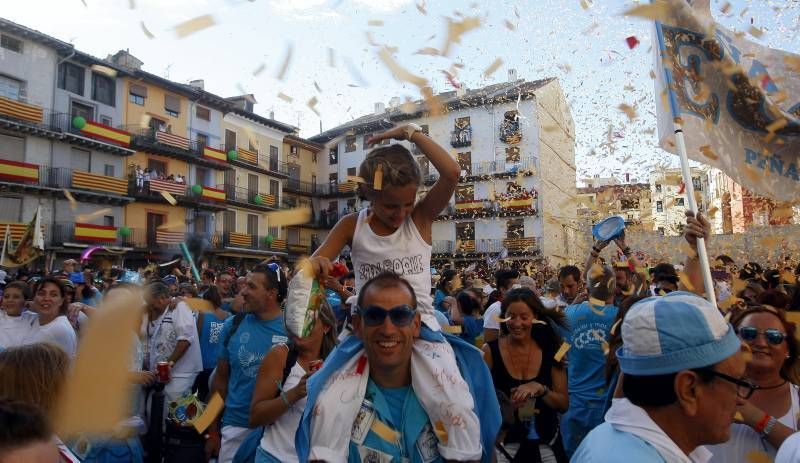 Fotogalería del chupinazo de San Roque en Calatayud