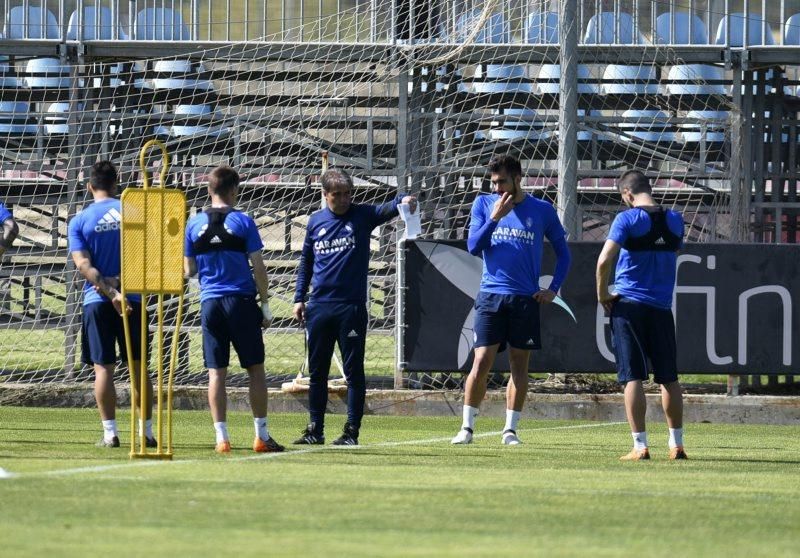 Entrenamiento del Real Zaragoza