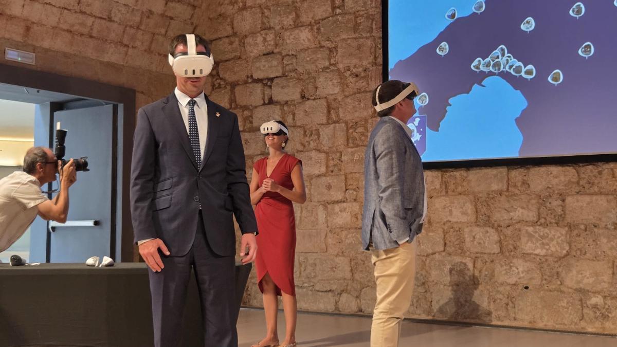 La herramienta permite un recorrido virtual por las imágenes