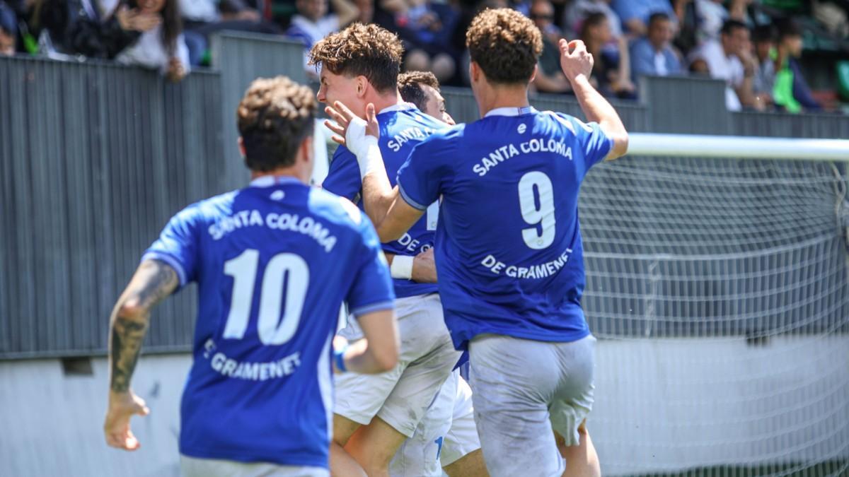 Alonso y Peris, jugadores de la FE Grama