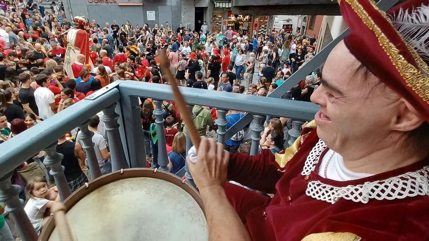 &quot;És una Patum especial, sobretot per reivindicar la discapacitat a la nostra societat&quot;