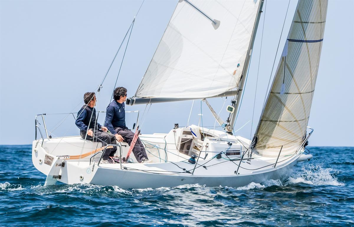 Javier de la Gándara y Diego Fernández ostentan el título de campeones gallegos de A Dos en J80