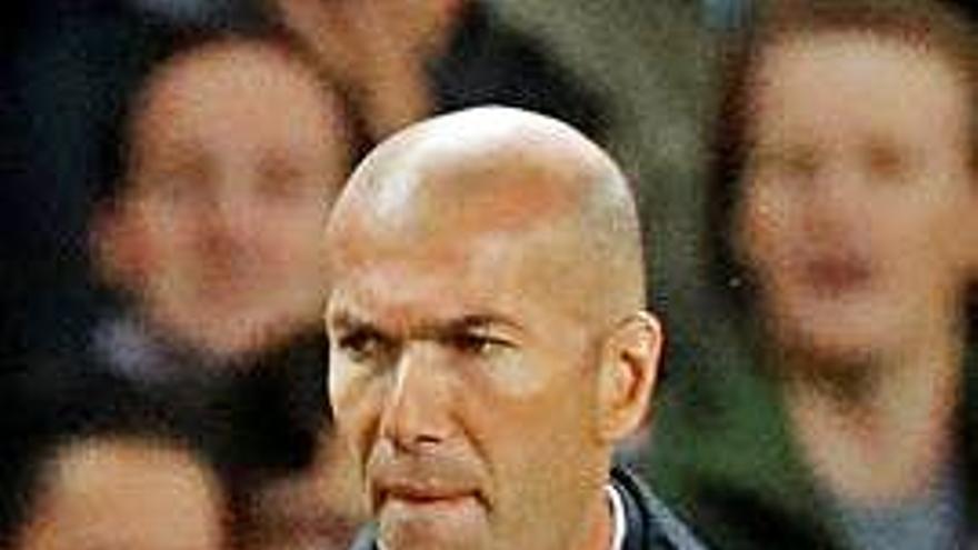 Zinedine Zidane, dimecres a París